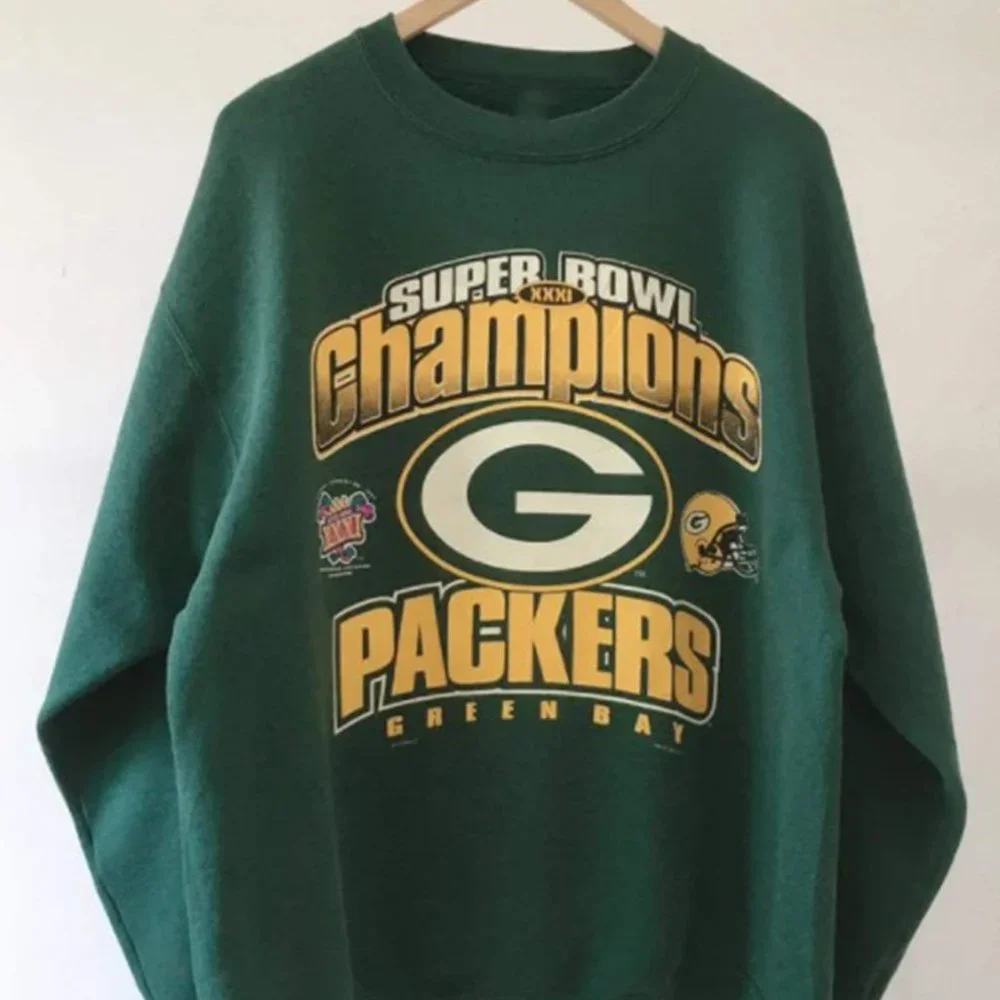 Vintage 1997 Green Bay Packers Graphic 90’s Sweatshirt Shirt tee